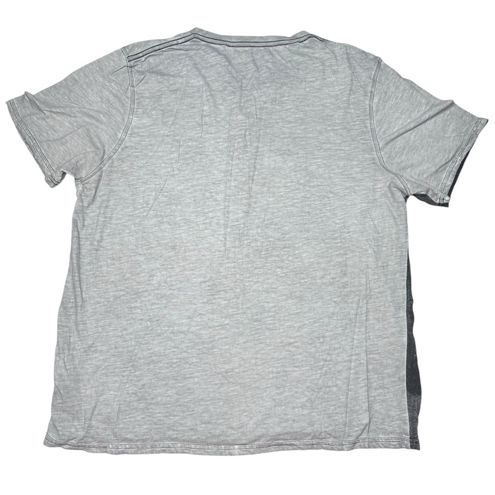 I Jeans By Buffalo Short Sleeve Gray V-Neck Graphic T-Shirt Men’s Size XL - Picture 3 of 5